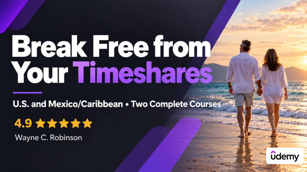 break free from timeshares course, timeshare cancellation course