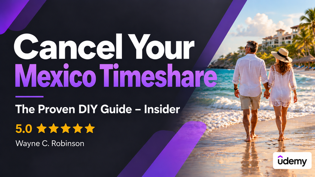 mexico timeshare cancellation course by wayne c. robinson