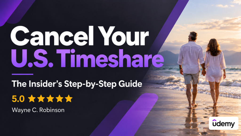 Cancel your U.S. timeshare course by Wayne C. Robinson